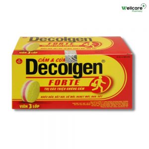 DECOLGEN FORTE– Thuốc Trị Cảm Cúm, Không Gây Buồn Ngủ