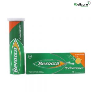 SỦI BEROCCA PERFORMANCE ( TUÝP 10 VIÊN ) – BỔ SUNG VITAMIN C, VITAMIN B TỔNG HỢP, TĂNG CƯỜNG ĐỀ KHÁNG