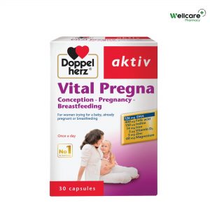 Vital Pregna- Viên uống bổ sung vitamin cho bà bầu