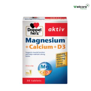 Magnesium + Calcium + D3 – Bổ sung Canxi, phòng ngừa loãng xương