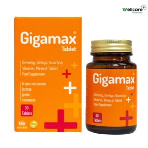GIGAMAX 30 Tablet – Viên uống tổng hợp giúp hỗ trợ tăng tuần hoàn máu não, cải thiện trí nhớ hiệu quả