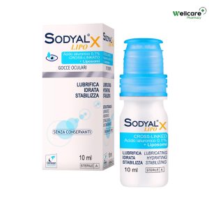 Sodyal X Lipo 10 ml – Nước mắt nhân tạo dưỡng ẩm độ 4