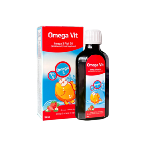 Dung Dịch Omega Vit – Omega 3, EPA & DHA – Lọ 100ml