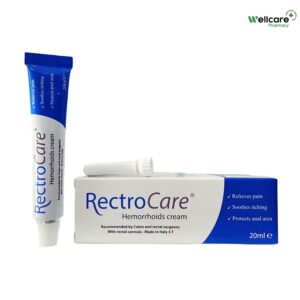 RECTROCARE tuýp 20 ml – Kem bôi điều trị Trĩ Nội và Trĩ Ngoại.