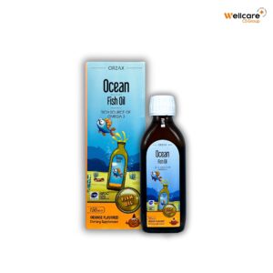 Ocean Fish Oil Orange Flavored - Hỗ trợ phát triển trí não và thị giác của trẻ