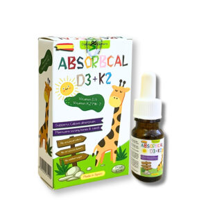 ABSORBCAL D3K2 chai 10ml - Bổ sung Vitamin D3 & K2, hỗ trợ hấp thu Canxi, tăng cường phát triển chiều cao.