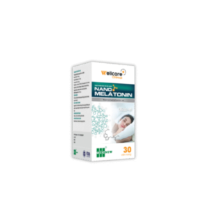 Nano Melatonin Wellcare – Hỗ Trợ Ngủ Ngon, Giảm Mất Ngủ – Lọ 30 viên