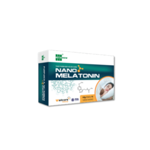 Nano Melatonin Wellcare – Hỗ Trợ Ngủ Ngon, Giảm Mất Ngủ – Hộp 3 Vỉ x 10 viên