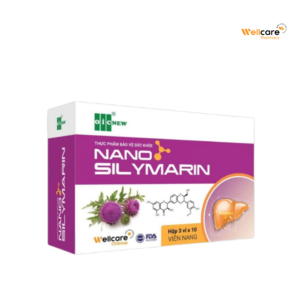 Nano Silymarin Wellcare - Hỗ trợ bảo vệ gan, tăng cường chức năng gan (Hộp 30 viên)