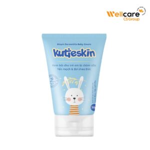 Kem bôi cho trẻ em bị chàm sữa Kutieskin giảm ngứa, kháng viêm, cải thiện bong tróc da (30g)