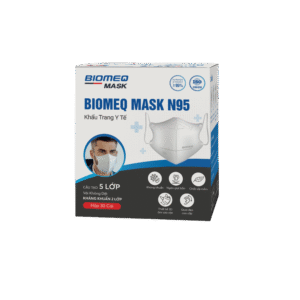 Khẩu Trang Bảo Hộ BIOMED MASK N95 - 5 Lớp Lọc PM2.5 & Kháng Khuẩn (Hộp 30 Cái)