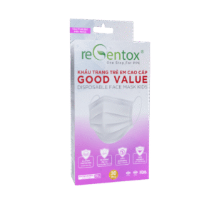 Khẩu Trang Trẻ Em – GoodValue – 6 đến 12 tuổi – Hộp 30 Cái