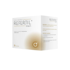 Gói Uống REFERTIL MEN - Hỗ Trợ Sức Khỏe Sinh Sản, Chất Lượng Tinh Trùng Nam - Hộp 20 Gói